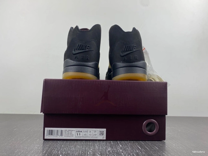 Rep TBkick 5 Black FD1330-001 Maniere x Air A Jordan Ma 0722